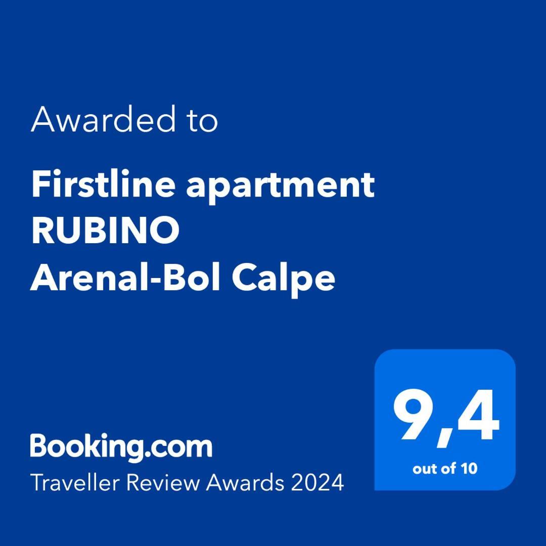 Firstline Apartment Rubino Arenal-Bol Calpe Zewnętrze zdjęcie